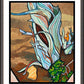 Wall Frame Espresso, Matted - Shoot From The Stump by L. Williams