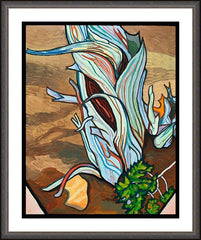 Wall Frame Espresso - Shoot From The Stump by L. Williams