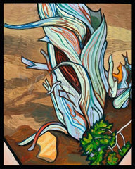 Acrylic Print - Shoot From The Stump by L. Williams