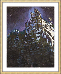 Wall Frame Gold - Our Lady of the Snows by L. Williams