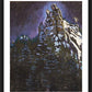 Wall Frame Black, Matted - Our Lady of the Snows by L. Williams