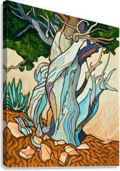 Canvas Print - Slept Under A Juniper by L. Williams