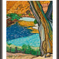 Wall Frame Espresso, Matted - Tree In Eden by Lewis Williams, OFS - Trinity Stores
