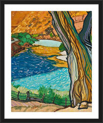 Wall Frame Black - Tree In Eden by L. Williams