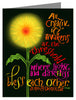 All Creativity Awakens - Custom Text Note Card 