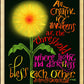 Wall Frame Gold - All Creativity Awakens by M. McGrath