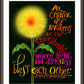 Wall Frame Espresso, Matted - All Creativity Awakens by M. McGrath