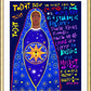 Wall Frame Gold, Matted - Our Lady as Symbolic Figure - Alfred Delp by Br. Mickey McGrath, OSFS - Trinity Stores