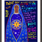Wall Frame Espresso, Matted - Our Lady as Symbolic Figure - Alfred Delp by Br. Mickey McGrath, OSFS - Trinity Stores