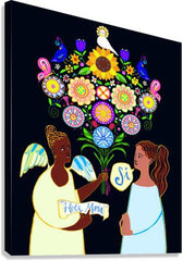 Canvas Print - Annunciation - Spanish by M. McGrath