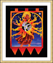Wall Frame Gold - Assumption into Heaven by M. McGrath