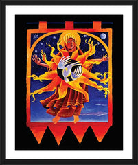 Wall Frame Black - Assumption into Heaven by M. McGrath