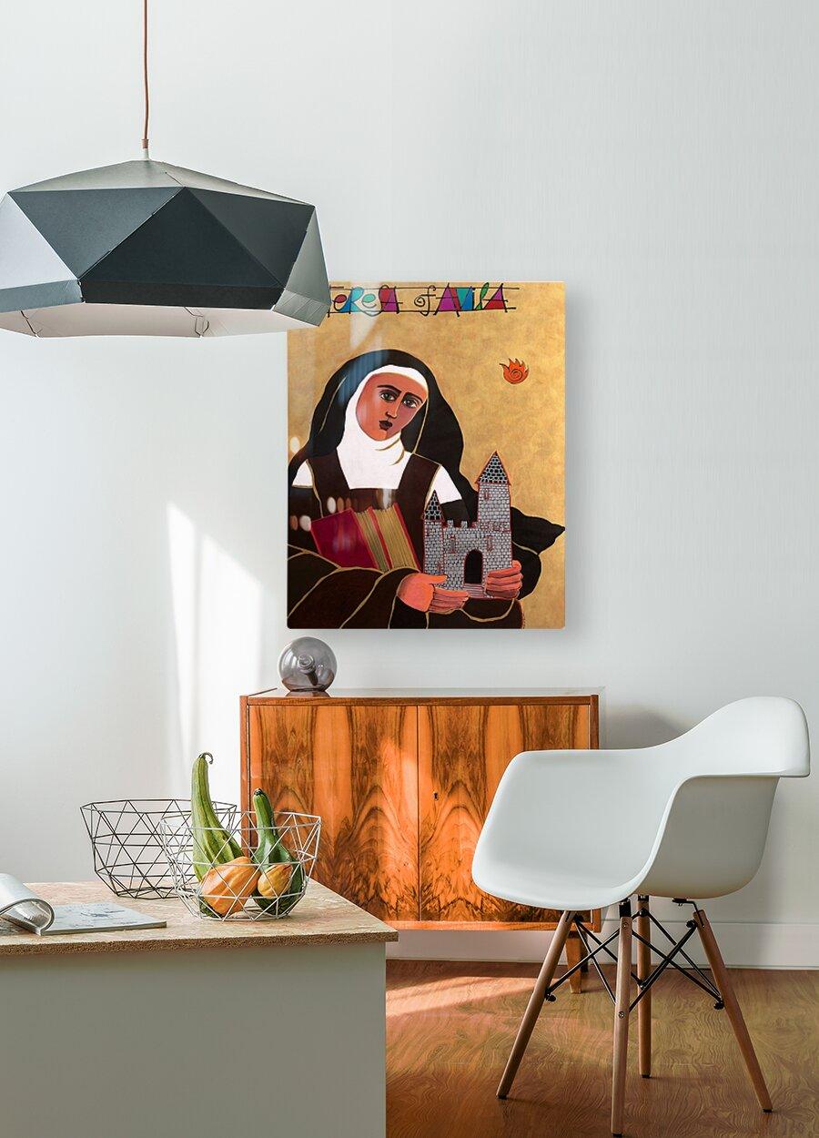 Acrylic Print - St. Teresa of Avila by Br. Mickey McGrath, OSFS - Trinity Stores