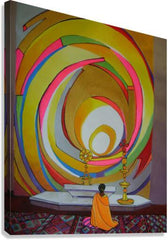 Canvas Print - Bangalore Nun by M. McGrath