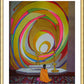 Wall Frame Gold, Matted - Bangalore Nun by Br. Mickey McGrath, OSFS - Trinity Stores