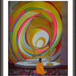 Wall Frame Espresso, Matted - Bangalore Nun by Br. Mickey McGrath, OSFS - Trinity Stores