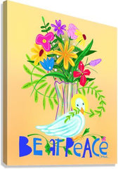 Canvas Print - Be At Peace by M. McGrath