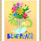 Wall Frame Gold, Matted - Be At Peace by M. McGrath