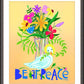 Wall Frame Espresso, Matted - Be At Peace by M. McGrath
