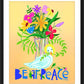 Wall Frame Black, Matted - Be At Peace by M. McGrath