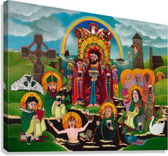 Canvas Print - St. Brigid's Lake of Beer by M. McGrath