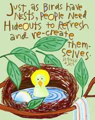 Giclée Print - Just as Birds Have Nests by M. McGrath