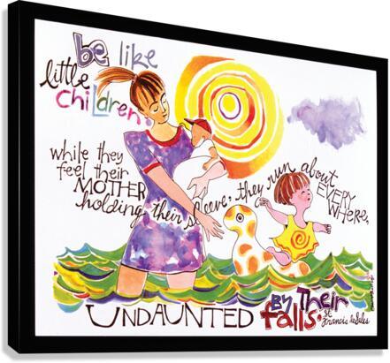 Canvas Print - Be Like Little Children by Br. Mickey McGrath, OSFS - Trinity Stores