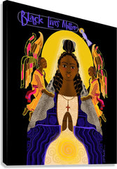 Canvas Print - Black Lives Matter Madonna by M. McGrath