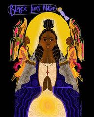 Acrylic Print - Black Lives Matter Madonna by M. McGrath
