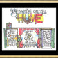 Wall Frame Gold, Matted - Blessings on the Home by M. McGrath
