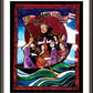 Wall Frame Espresso, Matted - St. Brendan the Navigator by Br. Mickey McGrath, OSFS - Trinity Stores