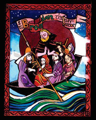 Metal Print - St. Brendan the Navigator by M. McGrath