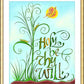 Wall Frame Gold, Matted - Holy Be Thy Will by Br. Mickey McGrath, OSFS - Trinity Stores
