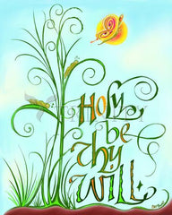 Acrylic Print - Holy Be Thy Will by M. McGrath