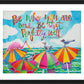 Wall Frame Black, Matted - Be Who You Are by M. McGrath