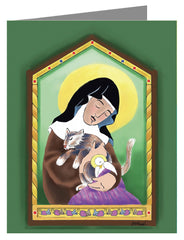 Note Card - St. Clare by M. McGrath