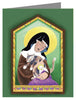 St. Clare - Custom Text Note Card 