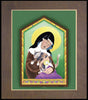St. Clare - Wood Plaque Premium