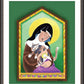 Wall Frame Espresso, Matted - St. Clare by M. McGrath