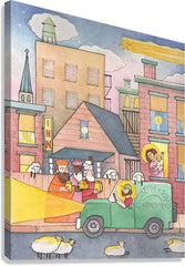 Canvas Print - Comings and Goings by M. McGrath