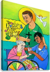 Canvas Print - St. Camillus by M. McGrath