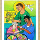 Wall Frame Gold, Matted - St. Camillus by M. McGrath