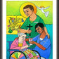 Wall Frame Espresso, Matted - St. Camillus by Br. Mickey McGrath, OSFS - Trinity Stores