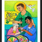 Wall Frame Black, Matted - St. Camillus by M. McGrath