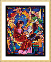 Wall Frame Gold - St. Cecilia by M. McGrath