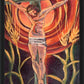 Wall Frame Black - Crucifixion by Br. Mickey McGrath, OSFS - Trinity Stores