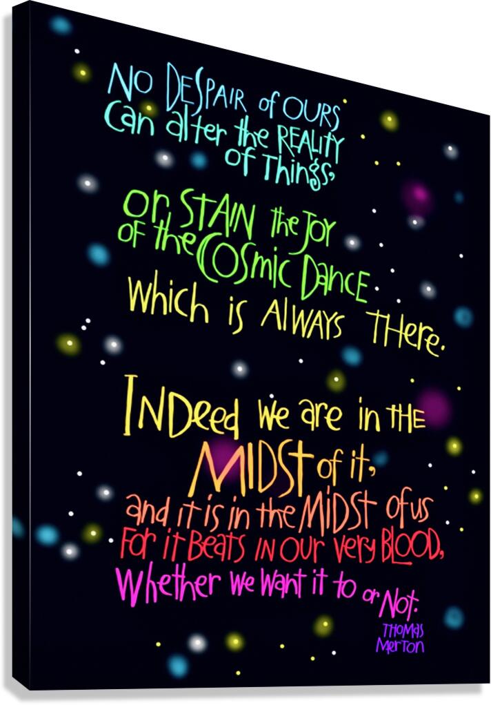 Cosmic Dance - Canvas Print