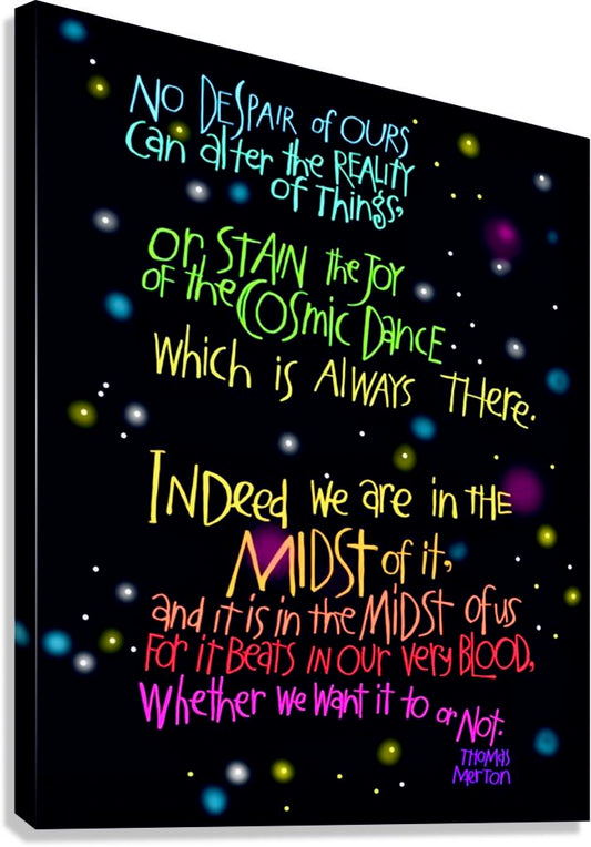 Cosmic Dance - Canvas Print