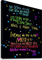 Canvas Print - Cosmic Dance by M. McGrath