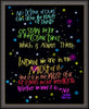 Wall Frame Espresso - Cosmic Dance by M. McGrath